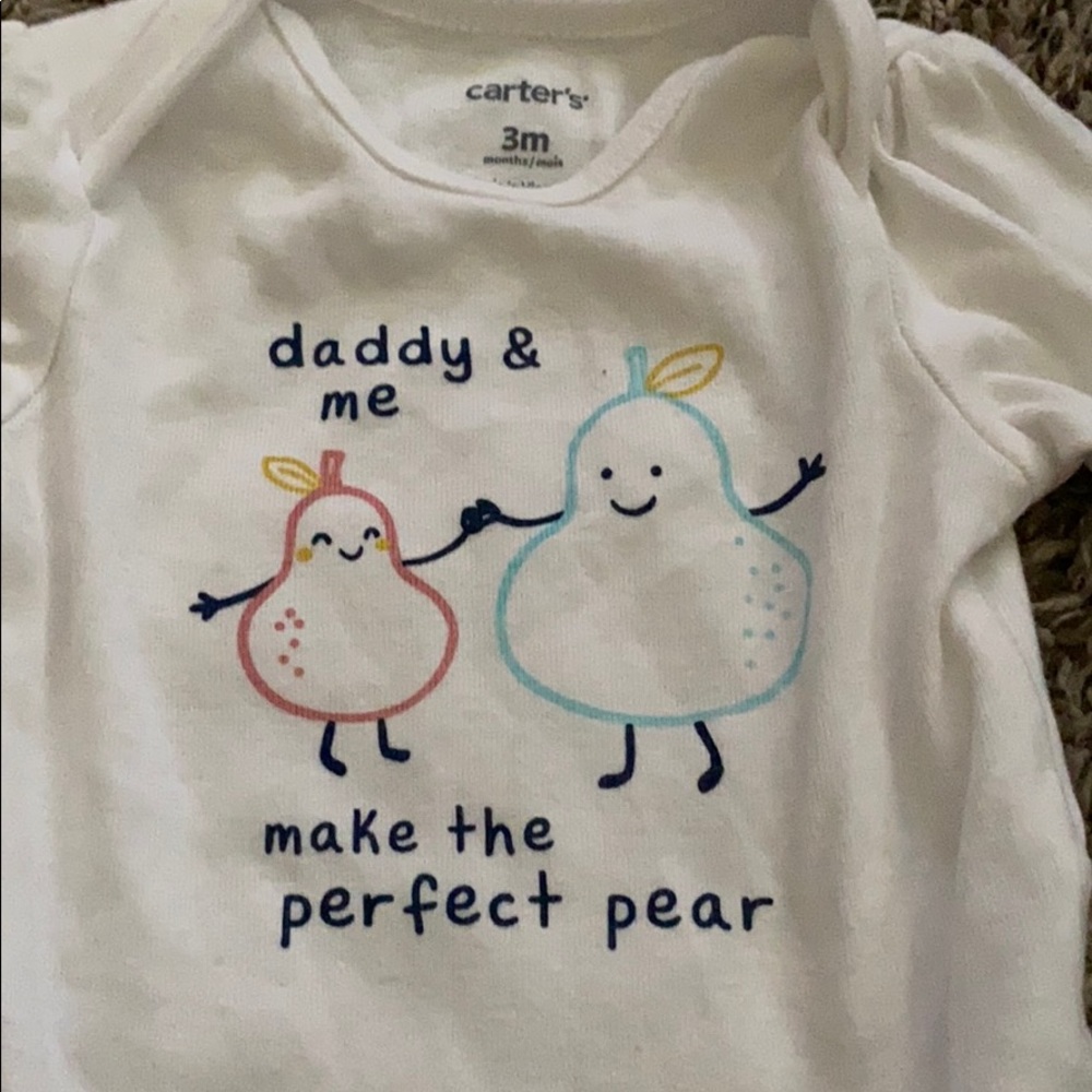 3 month long sleeve onesie